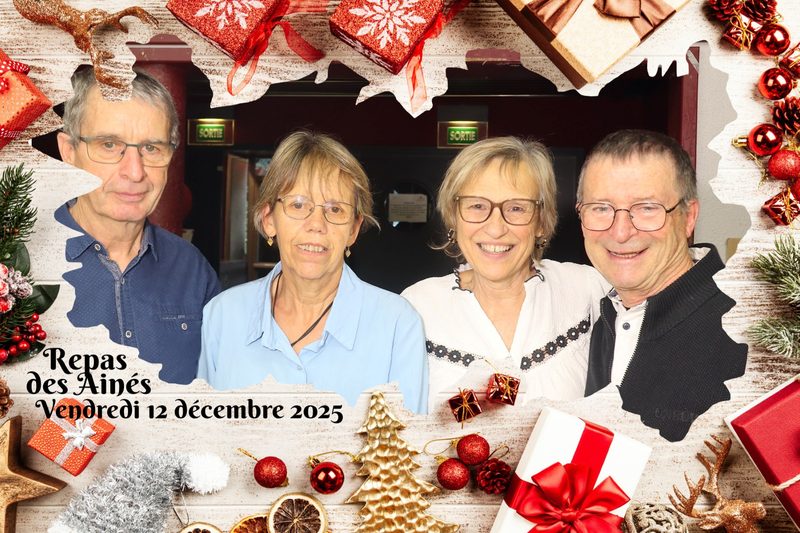 Photobooth Gumpy au repas des aînés